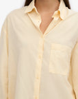 COLORFUL STANDARD - OVERSIZED SHIRT - SOFT YELLOW