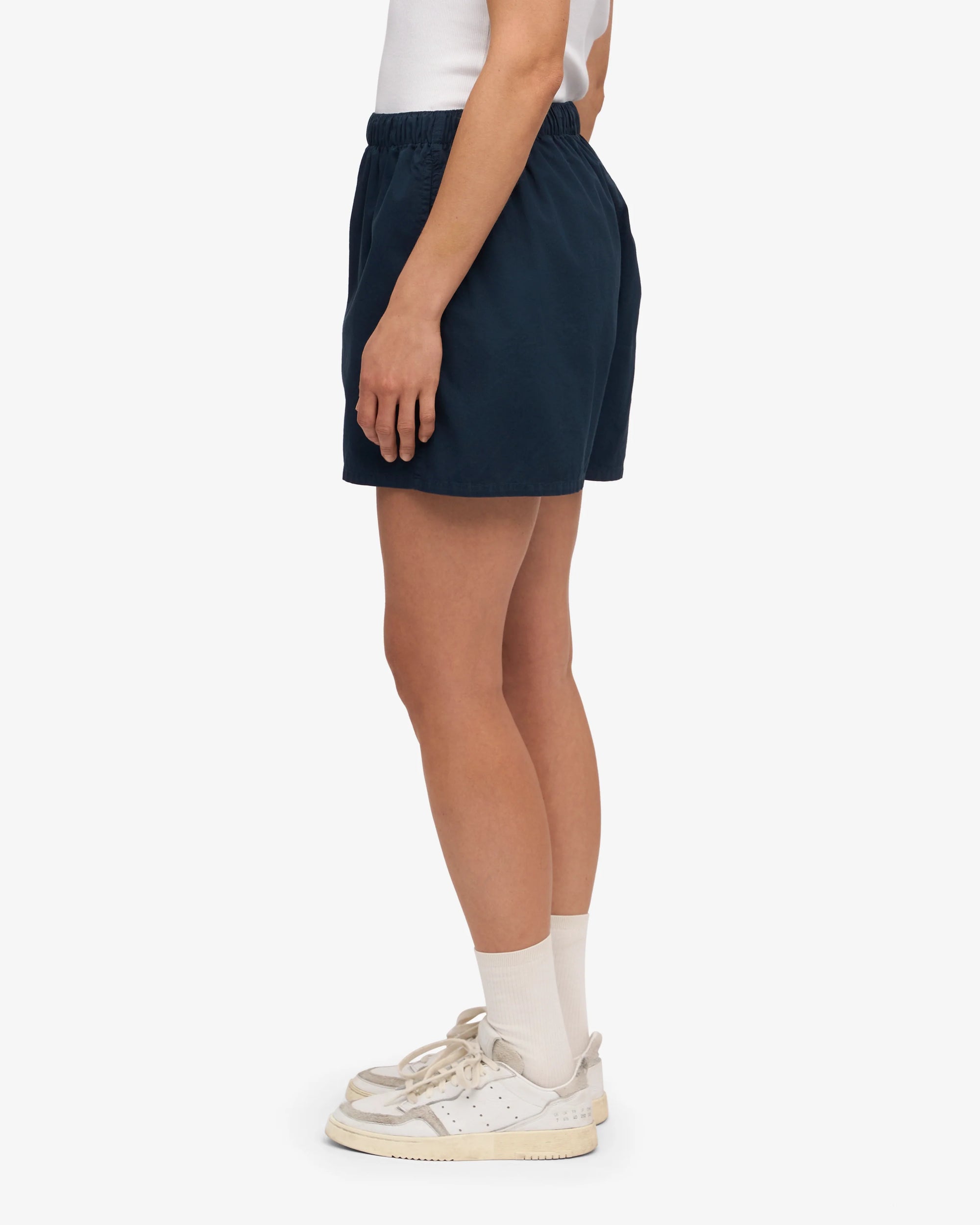 COLORFUL STANDARD - TWILL SHORTS - NAVY BLUE