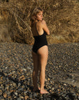 OTHERSEA - MAILLOT STELLA - BLACK TOWEL - LONG