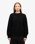 COLORFUL STANDARD - OVERSIZED MERINO WOOL CREW - BLACK