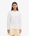 COLORFUL STANDARD - OVERSIZED ORGANIC LS T-SHIRT - OPTICAL WHITE