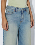DR DENIM - BREE SHORTS - STREAM SKY AGED - SS26