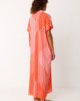SKFK - DELIA DRESS - RED STRIPED - SS26