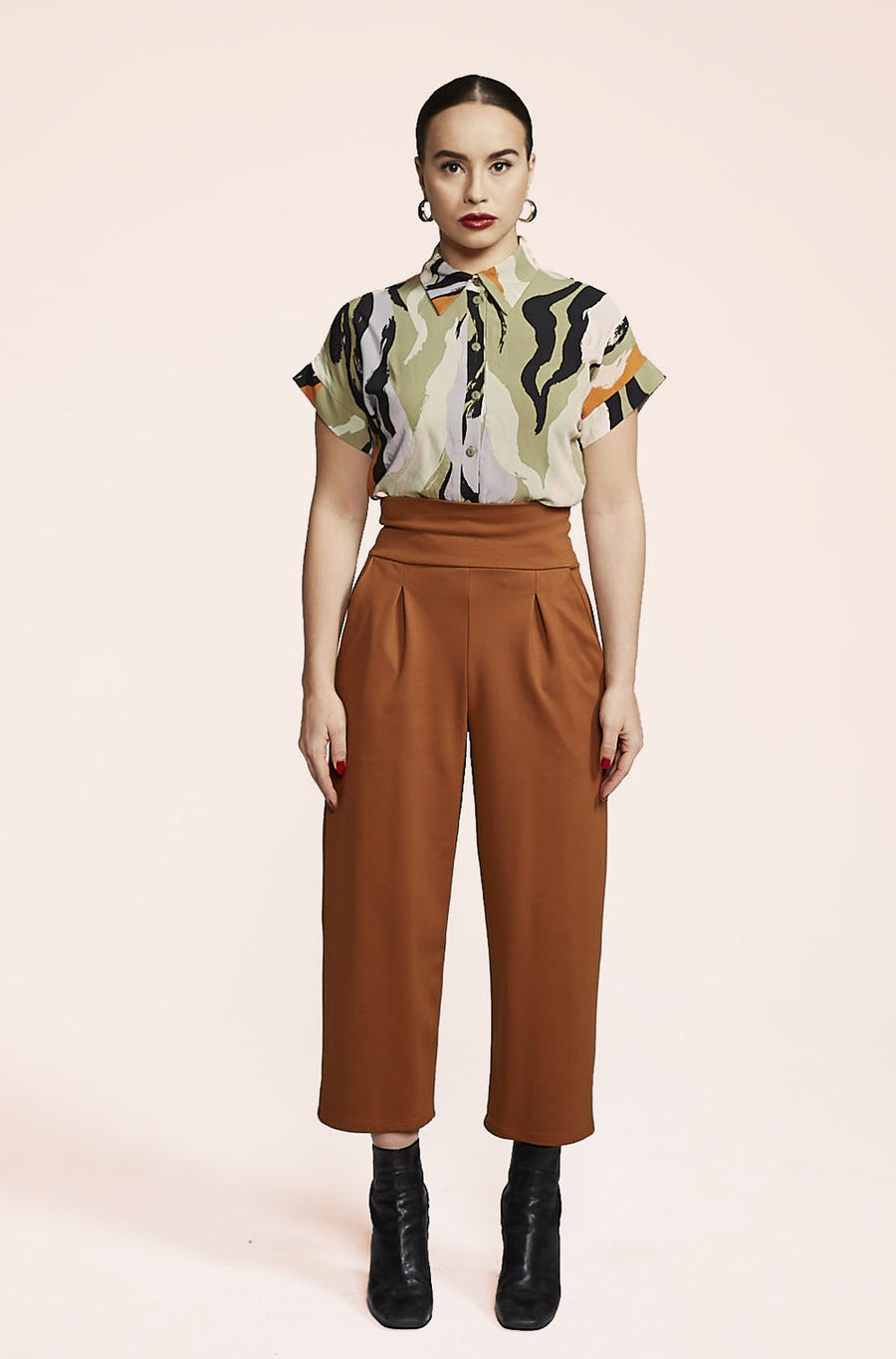 MELOW - PANTALON WILFRED - CUIVRE - AH23