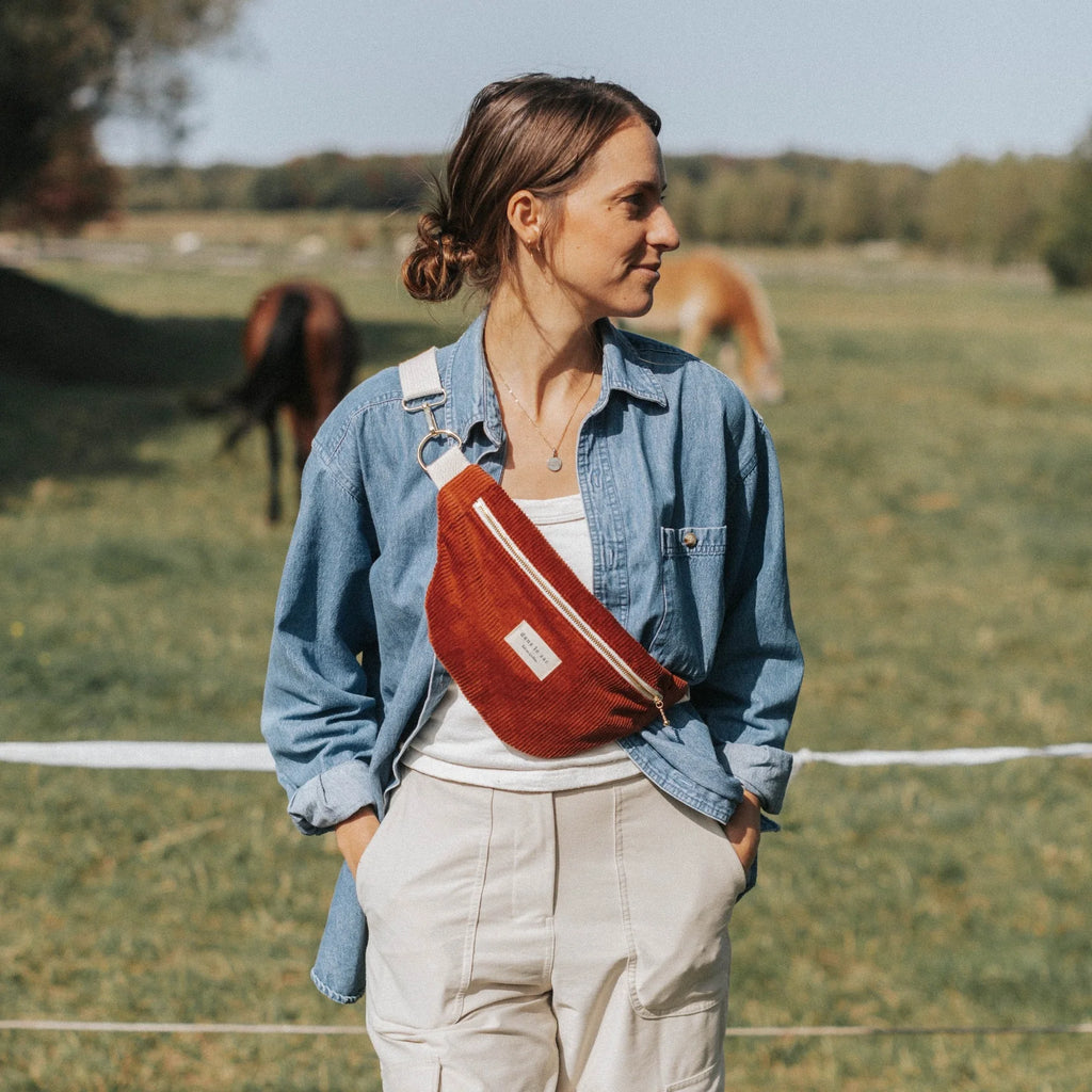 DANS LE SAC - SAC BANANE CORDUROY