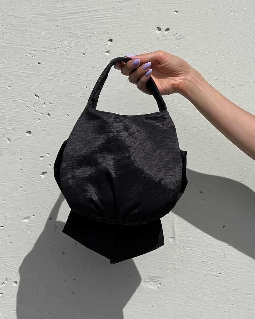 BRONZE AGE - SAMMY BAG - BLACK MOIRE