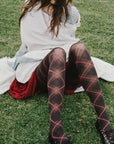 SWEDISH STOCKINGS - COLLANT FRANKA - BRUN FONCÉ