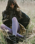 SWEDISH STOCKINGS - COLLANT OLIVIA - MAUVE POUSSIÈRE