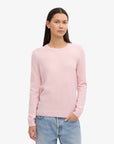 COLORFUL STANDARD - LIGHT MERINO WOOL SWEATER - FADED PINK