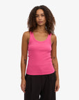 COLORFUL STANDARD - RIB TANK TOP - GUM BALLOUNE