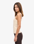 COLORFUL STANDARD - RIB TANK TOP - IVORY WHITE