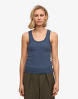 COLORFUL STANDARD - RIB TANK TOP - POWDER BLUE