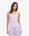 COLORFUL STANDARD - RIB TANK TOP - SOFT LAVENDER