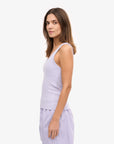COLORFUL STANDARD - RIB TANK TOP - SOFT LAVENDER