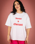 MERCEDES MORIN - T-SHIRT INTERNET - BLANC - PÉ25