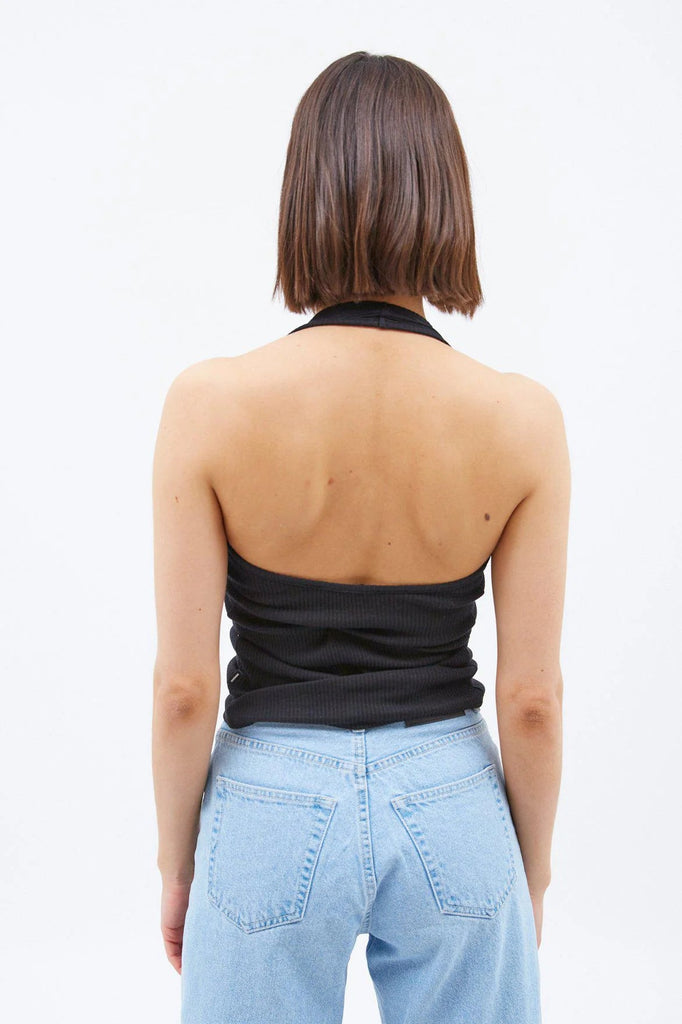 DR DENIM - HAUT KIMBER - NOIR - PÉ23