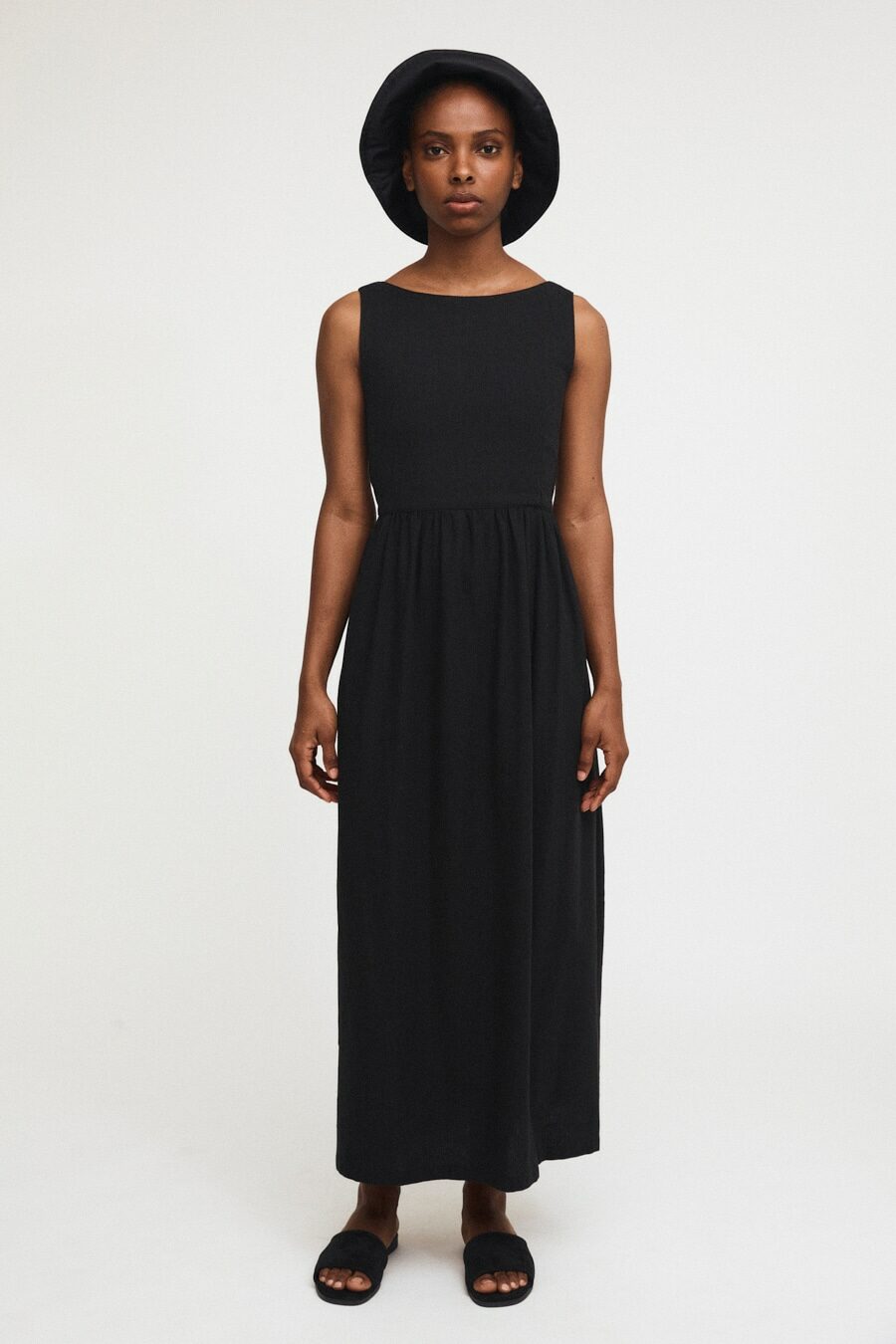 RITA ROW - MARLENE DRESS - BLACK - SS23