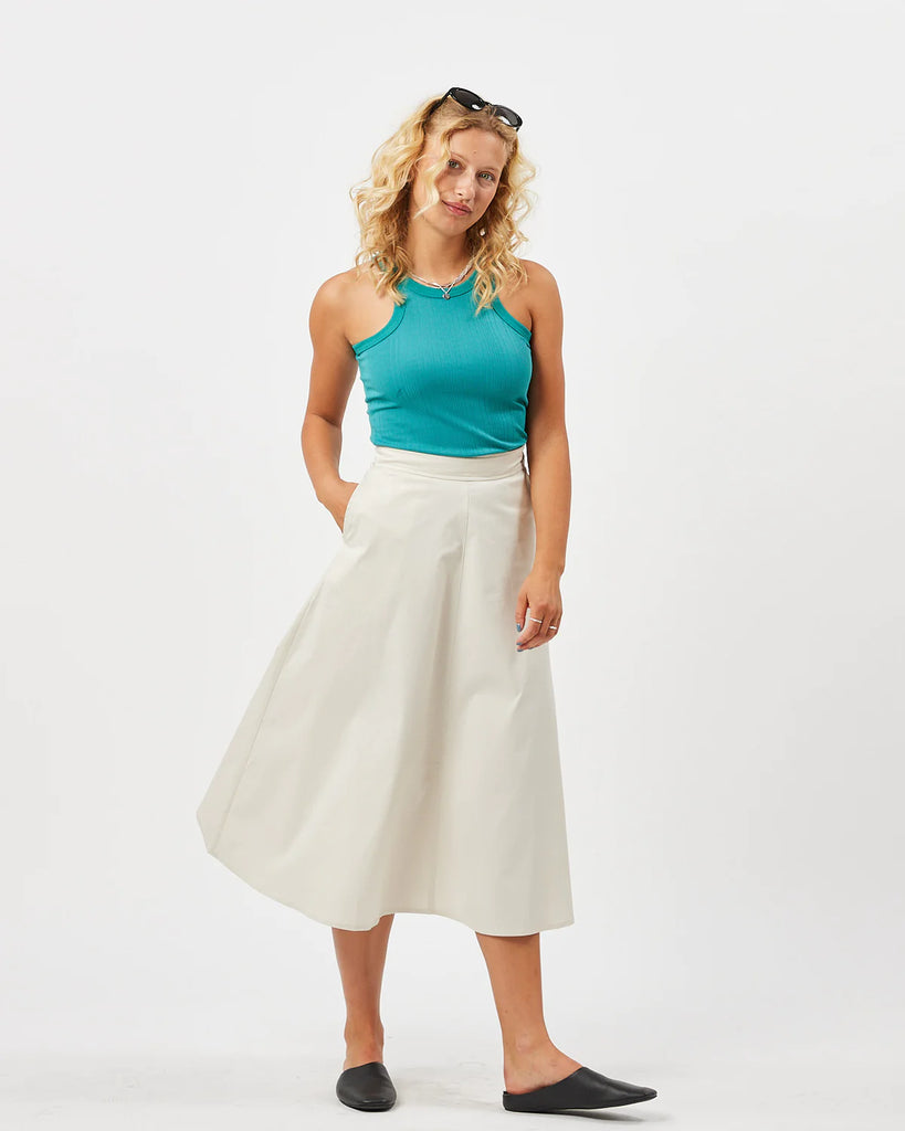 MINIMUM - GURLO MIDI SKIRT - BIRCH - SS23