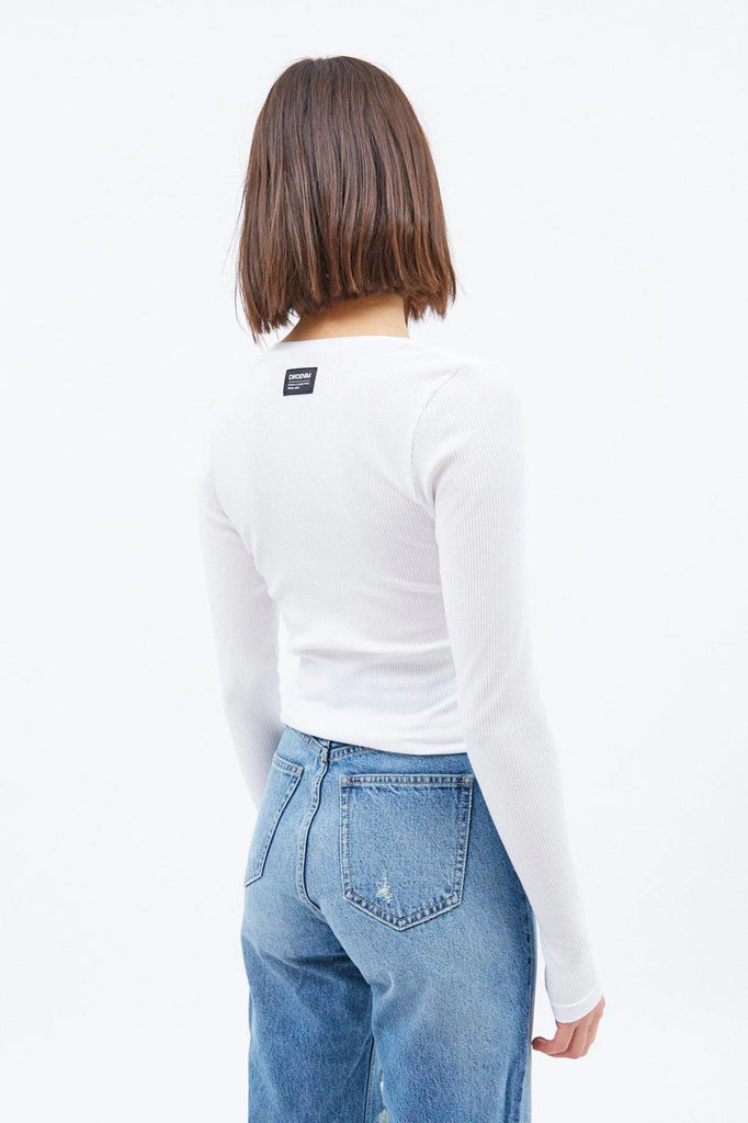 DR DENIM - DION TOP - WHITE - SS23