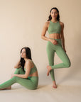 GIRLFRIEND COLLECTIVE - HIGH RISE COMPRESSIVE LEGGINGS 28.5  - MANTIS