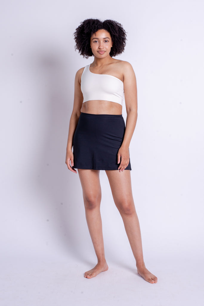 GIRLFRIEND COLLECTIVE - JUPE SKORT - NOIR