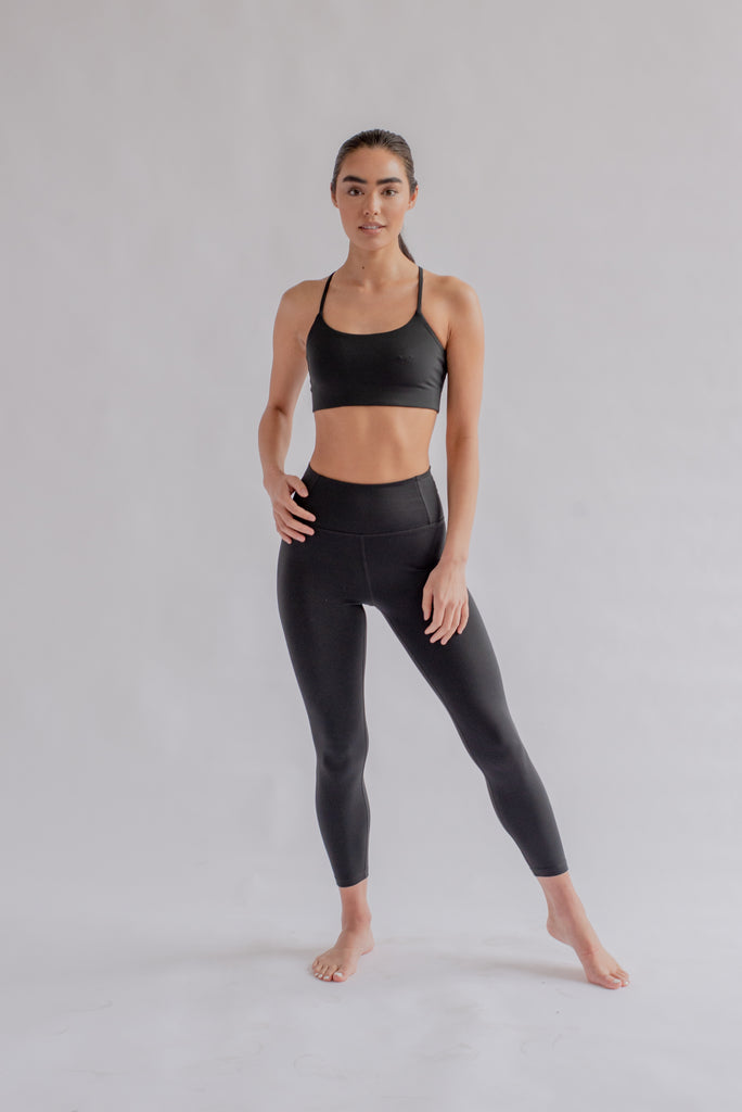 GIRLFRIEND COLLECTIVE - FLOAT LEGGING TAILLE HAUTE 23.75 - NOIR