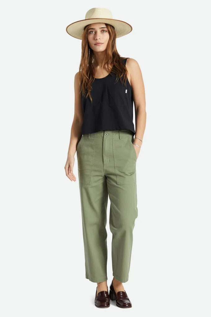BRIXTON - PANTALON VANCOUVER - OLIVE - PÉ23