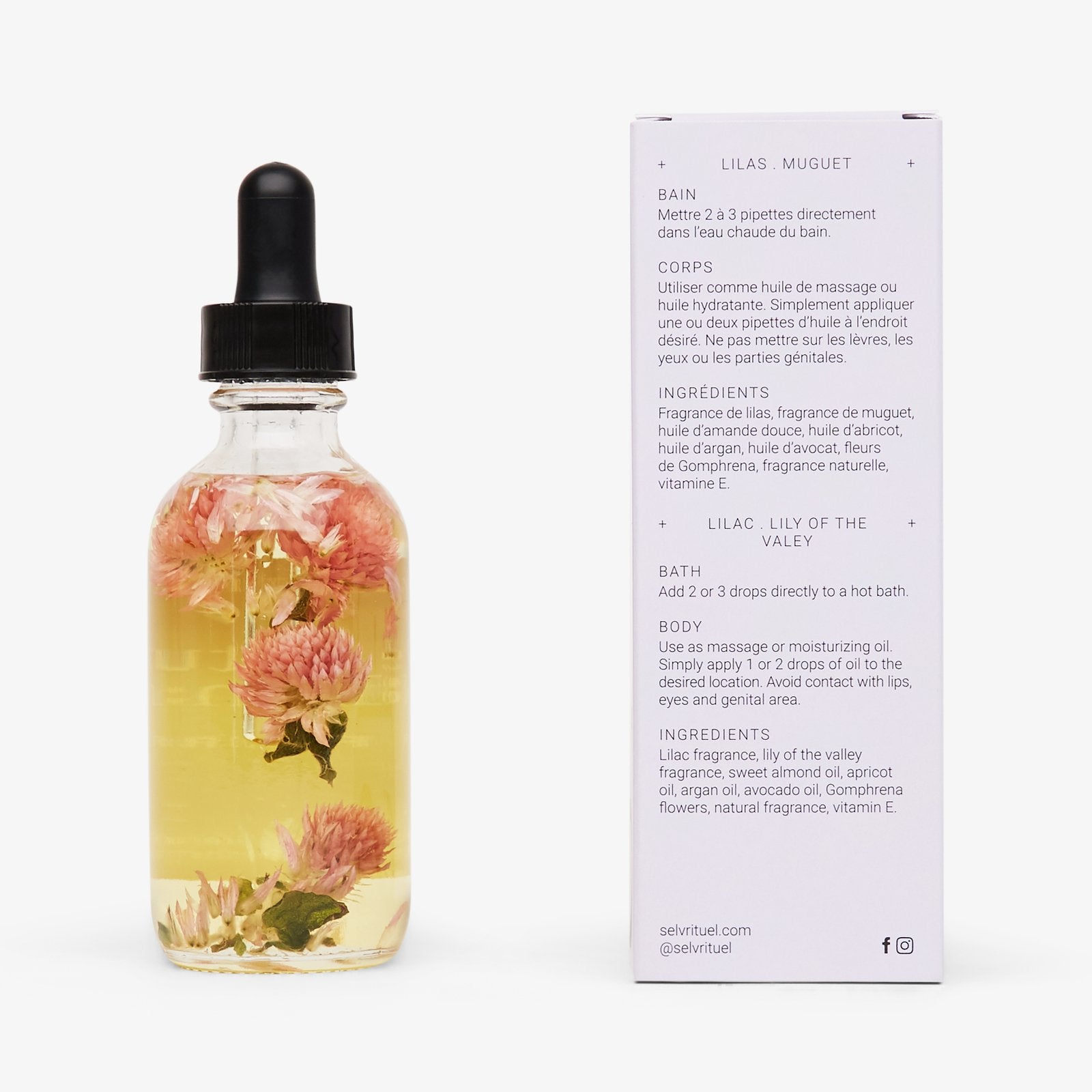SELV RITUEL - BOTANIC OIL BATH & BODY - BLOMST RITUAL – Boutique Unicorn