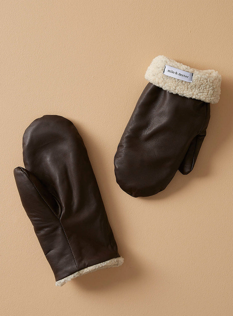 MILO & DEXTER - MITTENS - LEATHER