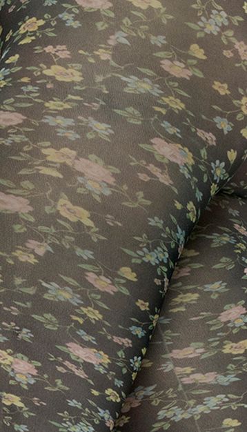 SWEDISH STOCKINGS - ADA TIGHTS - FLOWER