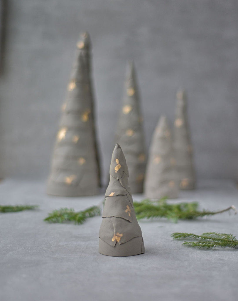 ATELIER G - SAPIN DÉCORATIF - GRIS