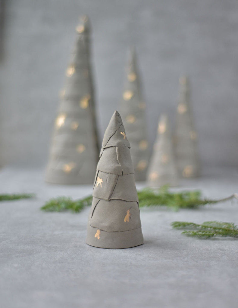 ATELIER G - SAPIN DÉCORATIF - GRIS