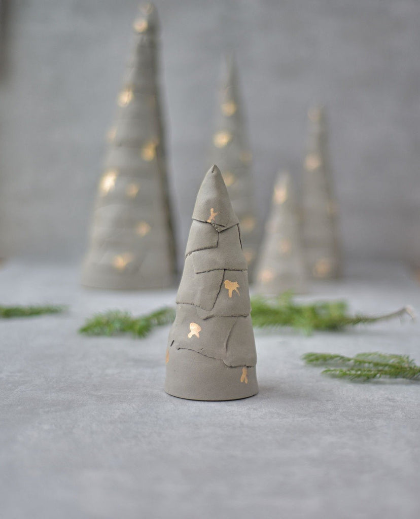 ATELIER G - SAPIN DÉCORATIF - GRIS