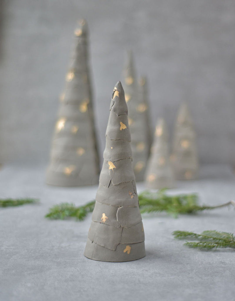 ATELIER G - SAPIN DÉCORATIF - GRIS