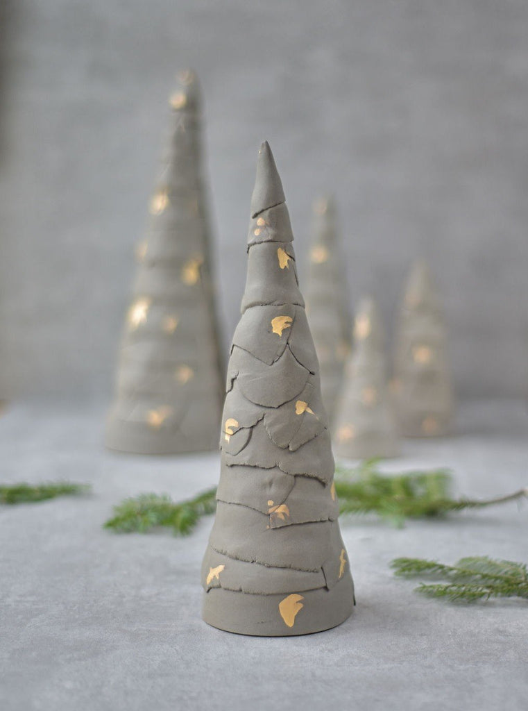 ATELIER G - SAPIN DÉCORATIF - GRIS