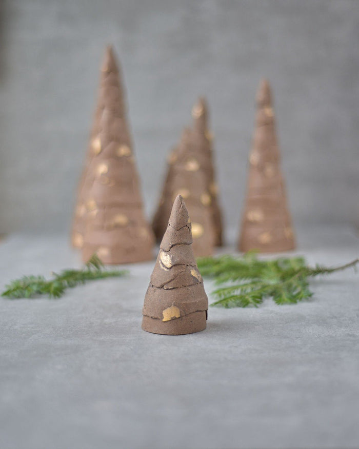 ATELIER G - DECORATIVE TREE - SPECKLED BROWN