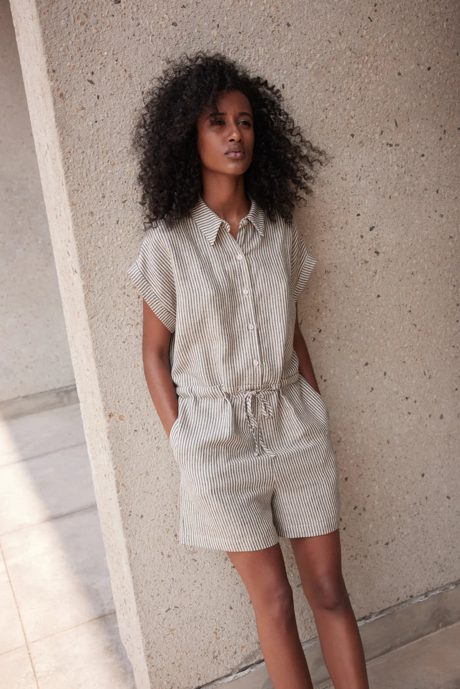 EVE GRAVEL -  COMBINAISON AIDAN - NATUREL/NOIR - PÉ23