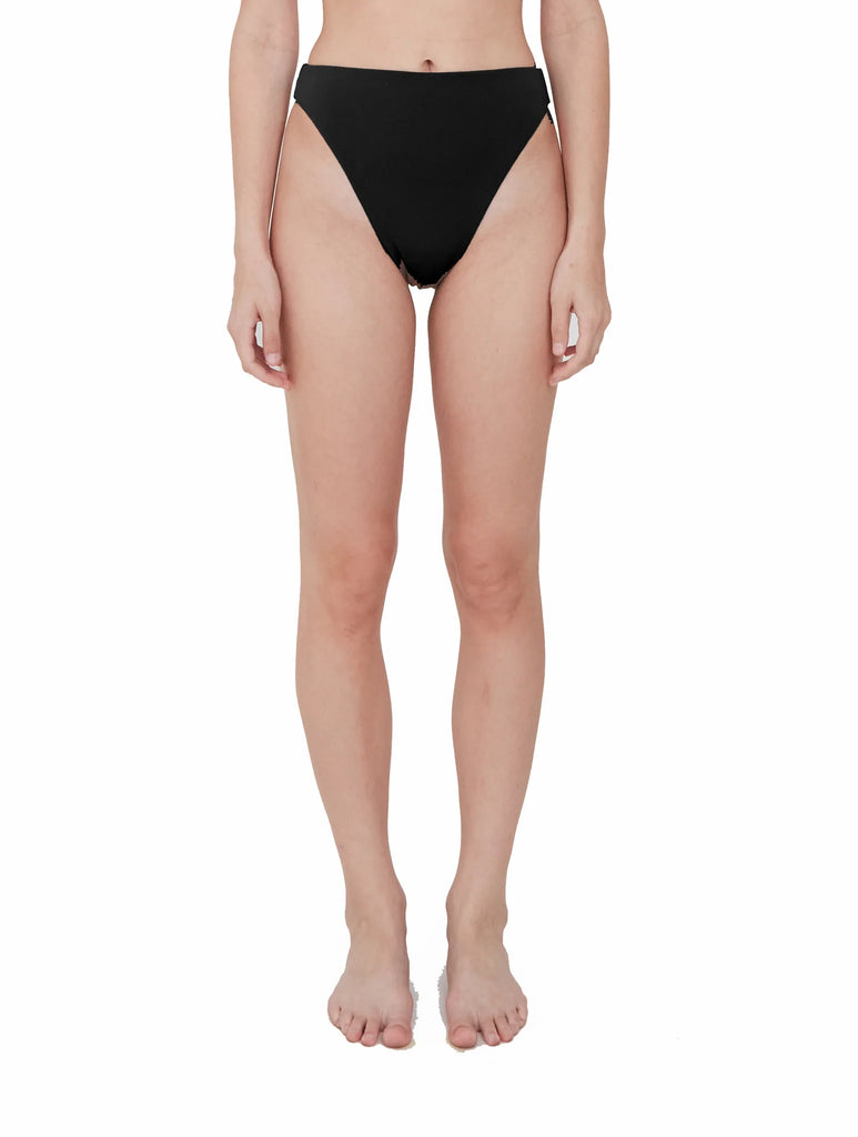 BETH RICHARD X BOHEME - HIGH WAIST BOTTOM - BLACK