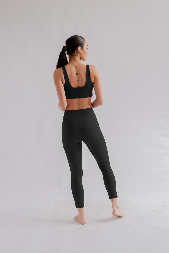 GIRLFRIEND COLLECTIVE - HIGH RISE COMPRESSIVE LEGGINGS 23.75 - BLACK