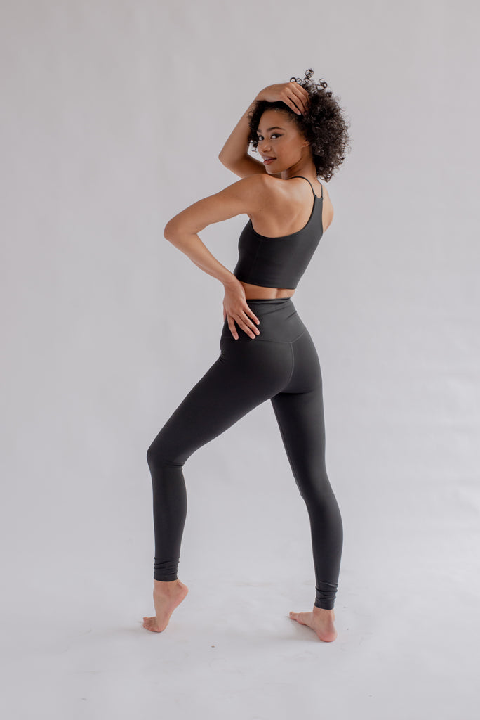 GIRLFRIEND COLLECTIVE - HIGH RISE FLOAT LEGGINGS 28.5 - BLACK