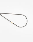 AREAWARE - CONTOUR KEY RING - BLACK PETAL