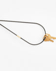 AREAWARE - CONTOUR KEY RING - BLACK PETAL