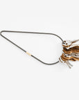 AREAWARE - CONTOUR KEY RING - BLACK PETAL