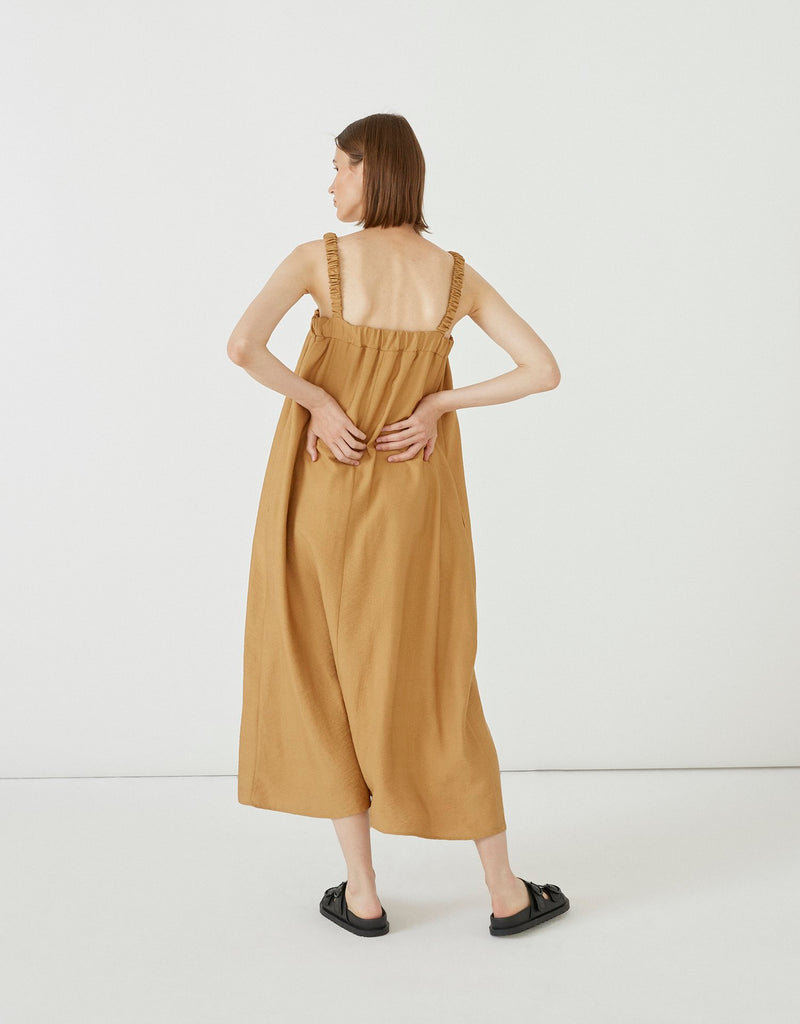 DIARTE - FINA DRESS - CAMEL - SS23