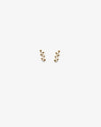 PILAR AGUECI - APOLLO STUDS - 14K YELLOW GOLD