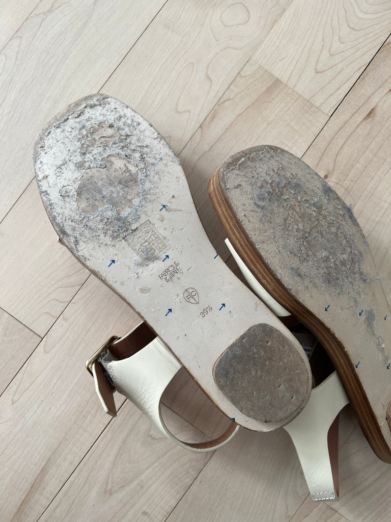SECONDE MAIN - RACHEL COMEY - SANDALES CRÈME