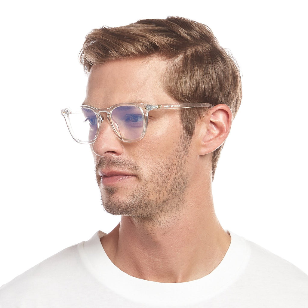 LE SPECS NO BIGGIE CRYSTAL CLEAR Boutique Unicorn