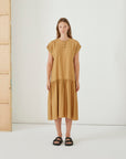 DIARTE - LIMANA DRESS - CAMEL - SS23