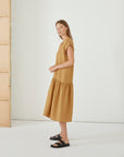 DIARTE - LIMANA DRESS - CAMEL - SS23