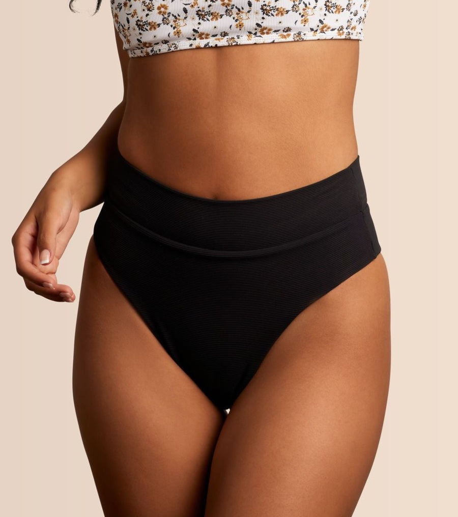 JUNE SWIMWEAR - CULOTTE YVONNE  - BLACK CAT - ES23